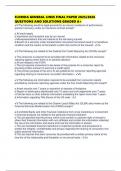 FLORIDA GENERAL LINES FINAL PAPER 2025&sol;2026 QUESTIONS AND SOLUTIONS GRADED A&plus;