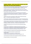 FLORIDA GENERAL LINES EVALUATION EXAMS 2025&sol;2026 QUESTIONS AND SOLUTIONS GRADED A&plus;