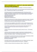 FORTIS MICROBIOLOGY EXAMS SET 2025&sol;2026 QUESTIONS AND SOLUTIONS GRADED A&plus;
