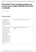 EMT Module 3 Exam complete questions and verified answers &lpar;2025&rpar; VERIFIED SOLUTIONS &vert; A&plus; GRADED