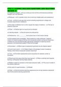 FTCE K-6 SCIENCE 2025&sol;2026 QUESTIONS AND SOLUTIONS GRADED A&plus;