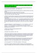 FTCE K-6 MATH TEST PAPER 2025&sol;2026 QUESTIONS AND SOLUTIONS GRADED A&plus;