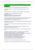FTCE K-6 MATH 2025&sol;2026 QUESTIONS AND SOLUTIONS GRADED A&plus;