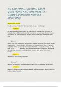 NU 629 FINAL &sol; ACTUAL EXAM QUESTIONS AND ANSWERS &lpar;A&plus; GUIDE SOLUTION&rpar; NEWEST 2025&sol;2026  