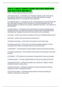 FTCE K-6 SOCIAL SCIENCE EXAMS 2025&sol;2026 QUESTIONS AND SOLUTIONS GRADED A&plus;