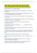 IOWA AERIAL APPLICATORS EVALUATION EXAMS 2025&sol;2026 QUESTIONS AND SOLUTIONS GRADED A&plus;