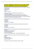 KANSAS COMMERCIAL PESTICIDE EVALUATION EXAMS 2025&sol;2026 QUESTIONS AND SOLUTIONS GRADED A&plus;