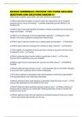 KANSAS COMMERCIAL PESTICIDE TEST PAPER 2025&sol;2026 QUESTIONS AND SOLUTIONS GRADED A&plus;