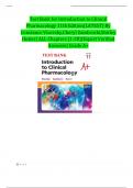 Test Bank for Introduction to Clinical Pharmacology 11th Edition&lpar;LATEST&rpar; By Constance Visovsky&comma;Cheryl Zambroski&comma;Shirley Hosler&vert; ALL Chapters &lpar;1-20&rpar;&vert;Expert Verified Answers&vert; Grade A&plus;
