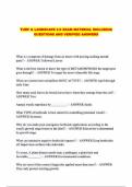 TURF & LANDSCAPE 3&period;0 CERTIFICATION EXAM MATERIAL INCLUDING QUESTIONS AND VERIFIED ANSWERS