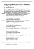 ATI Mental Health Nursing Assessment&colon; 100&percnt; Graded A&plus; Multiple-Choice Questions & Study Guide for Proctored Exam Success