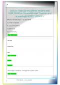 CLN 251&sol;252 CONFIGURING THE EPIC END  USER CLINICAL&sol;Shared &lpar;End of Chapter and  eLearning&rpar;&sol;NEWEST UPDATE