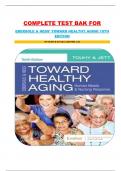 TEST BAK FOR EBERSOLE & HESS' TOWARD HEALTHY AGING 10TH EDITION