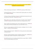 HFMA CRCR EXAM 2025&period; BEST EXAM QUESTIONS AND CORRECT VERIFIED ANSWERS RATED A&plus;