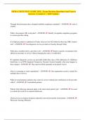 HFMA CRCR TEST GUIDE 2025&period; &vert; Exam Revision Questions And Correct Answers &vert; Graded A&plus; &vert; 2025 Update &vert;