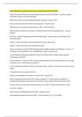 NUSC 2200 Exam 2 Questions and Answers Already Passed Latest 2025-2026