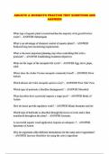 AQUATIC & MOSQUITO PACKAGED EXAMS LATEST UPDATED