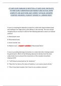 ATI MED SURG IMMUNE & INFECTION&comma; ATI MED SURG ONCOLOGY&comma;  ATI MED SURG CARDIOVASCULAR NEWEST 2025 ACTUAL EXAM  COMPLETE 200 QUESTIONS AND CORRECT DETAILED ANSWERS  &lpar;VERIFIED ANSWERS&rpar; &vert;ALREADY GRADED A&plus;&vert;&vert;BRAND NEW&excl;&excl; 