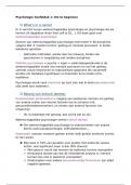 Psychologie &ndash; volledige samenvatting van gedrag&comma; cognitieve processen en ontwikkeling