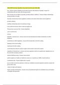 NUSC 3P20 Final Exam Questions Answered Correctly Latest 2025-2026