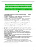 WGU C201 BUSINESS ACUMEN OBJECTIVE ASSESSMENT EXAM REVIEW-REAL ACTUAL EXAM-LATEST UPDATE 2025 &vert; COMPLETE QUESTIONS AND ANSWERS RATED 100&percnt; CORRECT &vert; DETAILED AND VERIFIED &vert; ALREADY GRADED A&plus;