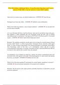 ITLS 8th Edition Additional Q&As &vert; Exam Revision Questions and Correct Answers With 100&percnt; Correct Answers &vert; Latest 2025 Update&period;