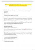 ITLS Advanced 8th Edition &vert; Exam Revision Questions and Correct Answers With 100&percnt; Correct Answers &vert; Latest 2025 Update&period;
