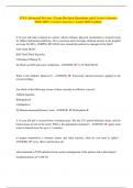 ITLS Advanced Pre-test &vert; Exam Revision Questions and Correct Answers With 100&percnt; Correct Answers &vert; Latest 2025 Update&period;