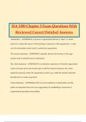 ISA 3300 Chapter 3 Exam Questions With Reviewed Correct Detailed Answers