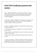 NIGP CPPO Certification questions with answers&period;