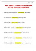 IBAM MODULE 2 EXAM 2025 BRAND NEW  ACTUAL EXAM WITH ANSWERS&period;