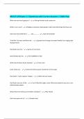MUCO 120 Exam 2 &vert; Questions with Correct Answers &vert; 100&percnt; Pass