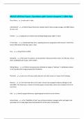 MUCO 120 Final Exam &vert; Questions with Correct Answers &vert; 100&percnt; Pass