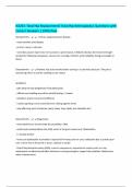 N2261&colon; Total Hip Replacement&sol; Total Hip Arthroplasty&vert; Questions with Correct Answers &vert; 100&percnt; Pass