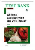 Williams' Basic Nutrition and Diet Therapy&comma; 16th Edition