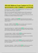 JRN430 Midterm Exam Updated ACTUAL  QUESTIONS AND CORRECT ANSWERS