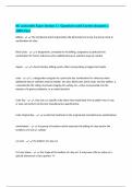 NC Locksmith Exam Section 1 &vert; Questions with Correct Answers &vert; 100&percnt; Pass