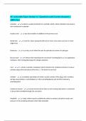 NC Locksmith Exam Section 4 &vert; Questions with Correct Answers &vert; 100&percnt; Pass