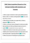 D354 Talent Acquisition &lpar;Passed on First Attempt&rpar; Certified 100&percnt; Questions and Answers