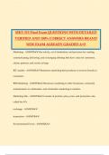 MKT-315 Final Exam QUESTIONS WITH DETAILED VERIFIED AND 100&percnt; CORRECT ANSWERS BRAND NEW EXAM ALREADY GRADED A&plus;&excl;&excl;