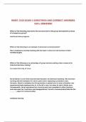 MGMT 3320 EXAM 3 QUESTIONS AND CORRECT ANSWERS 100&percnt; VERIFIED&excl;&excl;