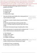 WGU D307 OA EXAM EDUCATIONAL PSYCHOLOGY AND HUMAN DEVELOPMENT OF CHILDREN AND ADOLESCENTS 2 ACTUAL VERSIONS AND STUDY GUIDE LATEST UPDATE THIS YEAR WITH OVER 400 QUESTIONS AND CORRECT ANSWERS JUST RELEASED