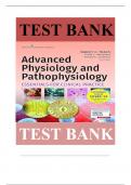 Complete Test Bank for Advanced Physiology and Pathophysiology: Essentials for Clinical Practice 1st Edition by Nancy Tkacs ISBN:9780826177070| updated with question and answers