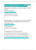 2025-2026 EMT FINAL EXAM JBLEARNING&vert;VERIFIED 170 QUESTIONS AND ANSWERS&vert;A&plus;GRADE ASSURED