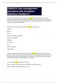 CIDESCO spa management Questions and Complete Solutions Graded A&plus;&period;
