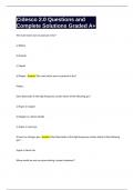 Cidesco 2&period;0 Questions and Complete Solutions Graded A&plus;