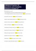 CIDESCO Practice V2 Questions and Complete Solutions Graded A&plus;