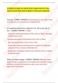 FLORIDA LICENSE 45 HOUR POST EXAM 2024 ACTUAL EXAM QUESTIONS AND CORRECT DETAILED ANSWERS