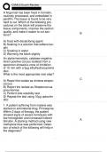 CSMLS EXAM QUESTIONS 2025 Update Comprehensive Frequently Tested Questions And Verified Answers With Rationales&vert;100&percnt; Accurate Answers &vert; Already Graded A&plus;