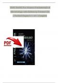 TEST BANK For Alcamos Fundamentals of Microbiology 12th Edition by Pommerville &vert; Verified Chapter's 1 - 27 &vert; Complete